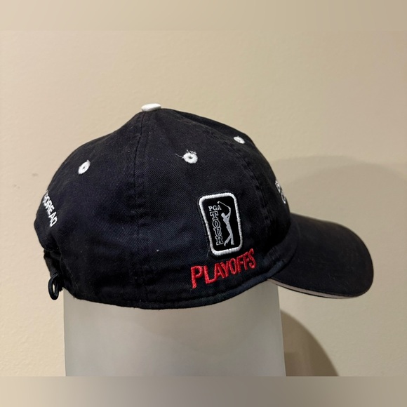 PGA TOUR PLAYOFFS Black Adjustable Cap OSFA BMW Championship Cog Hill Dubsdread - Picture 2 of 6